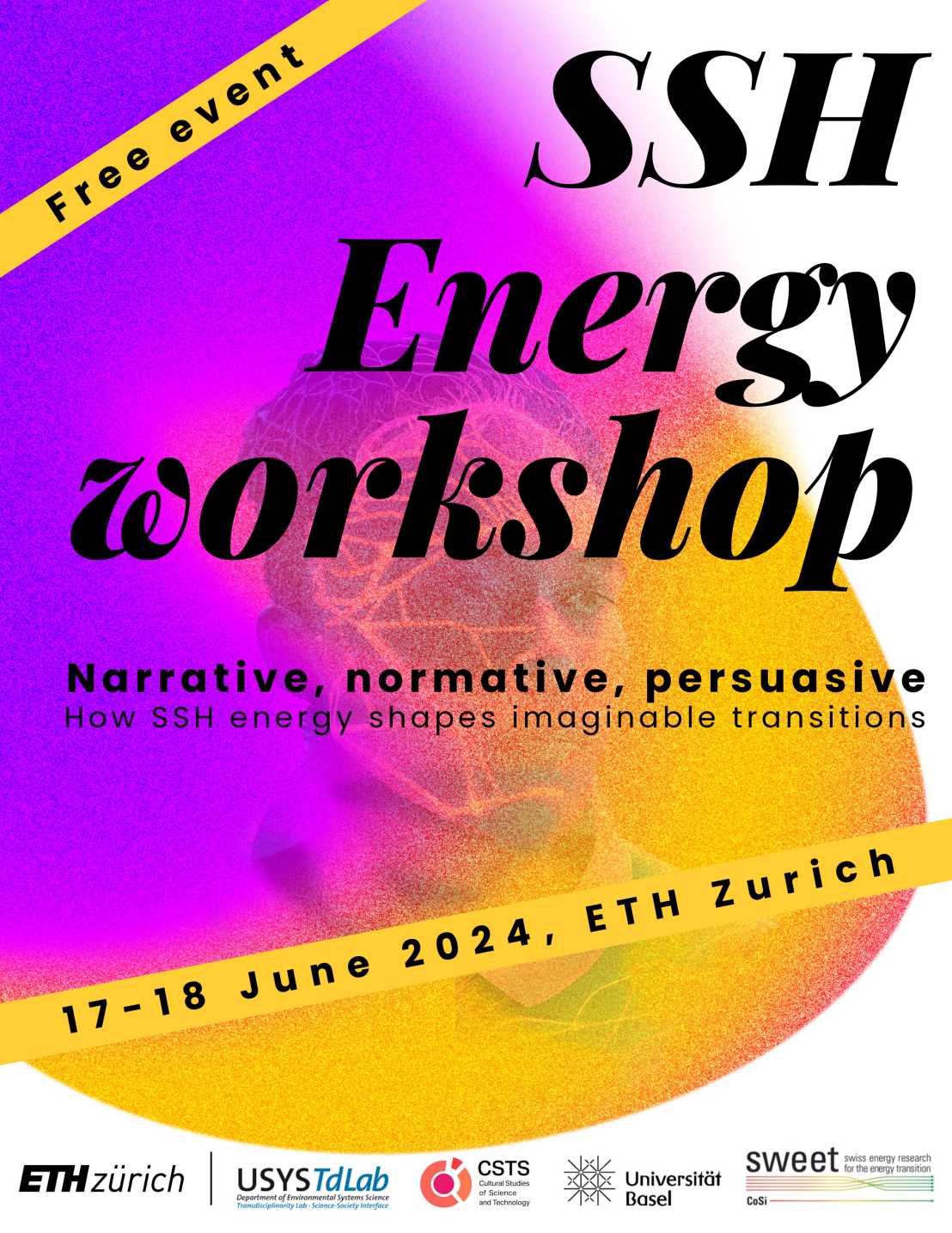 SSH Energy Workshop flier