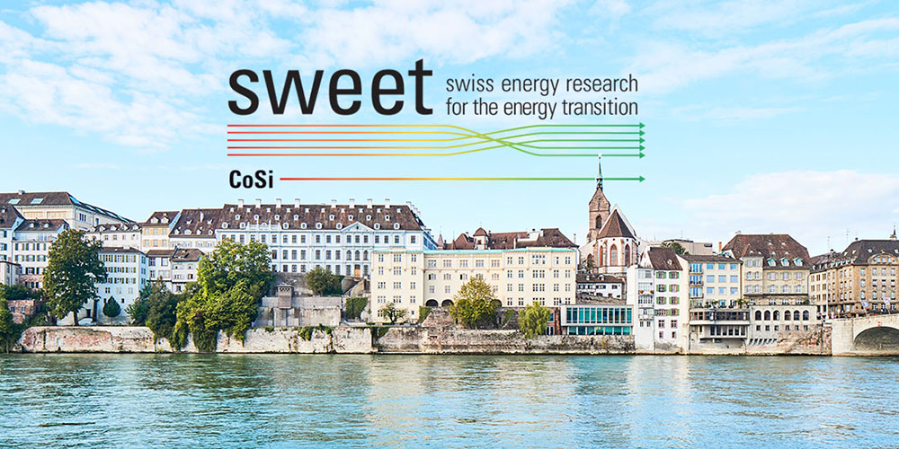 CoSi logo overlaid over an image of Basel